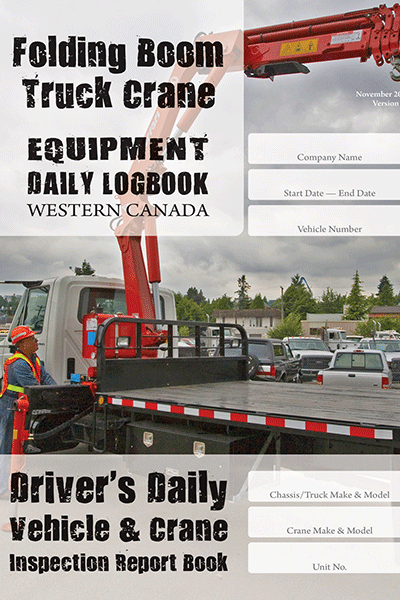 Folding Boom Truck Crane - Daily Equipment Logbook